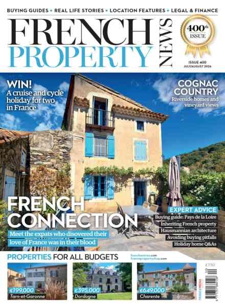 French Property News – July-August 2026 Cover