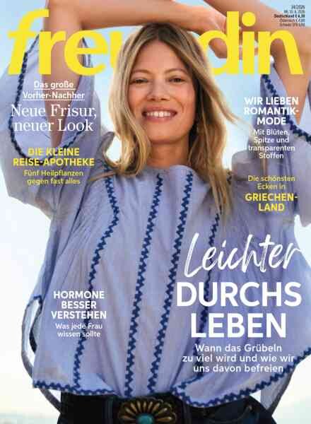 Freundin – 9 Juni 2026 Cover