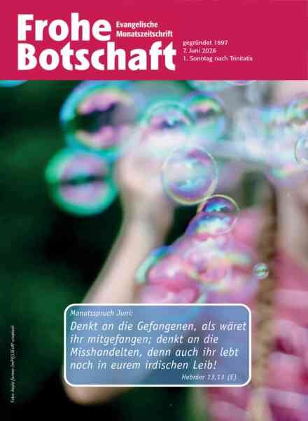 Frohe Botschaft – 7 Juni 2026 Cover