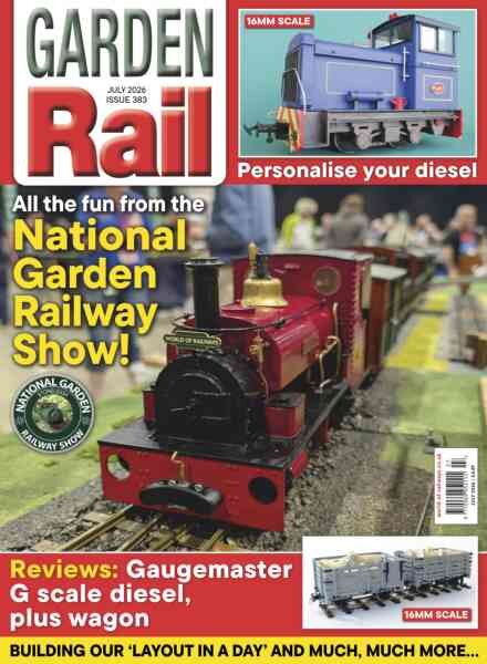 Garden Rail – July 2026 Cover