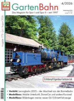 GartenBahn – Juli-August 2026