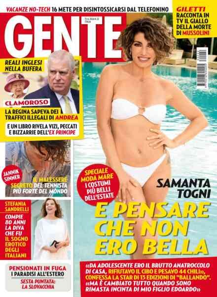 Gente Italia – 13 Giugno 2026 Cover