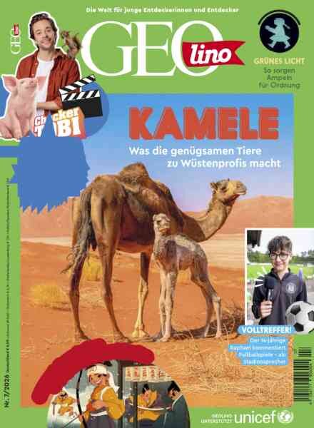GEOlino Magazin – Nr 7 2026 Cover