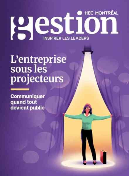 Gestion – ete 2026 Cover