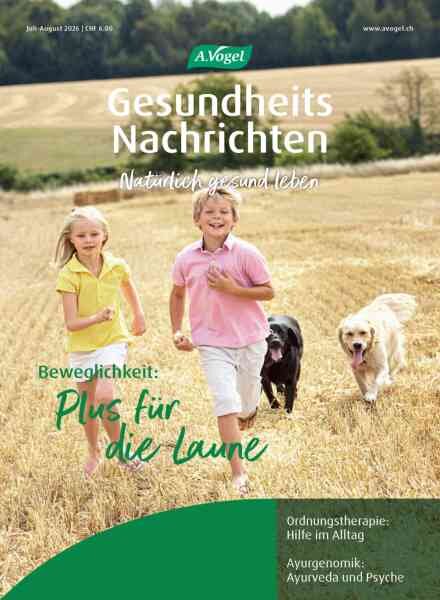 Gesundheits Nachrichten – Juli-August 2026 Cover