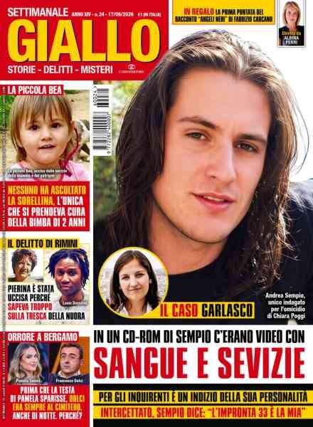 Giallo – 17 Giugno 2026 Cover