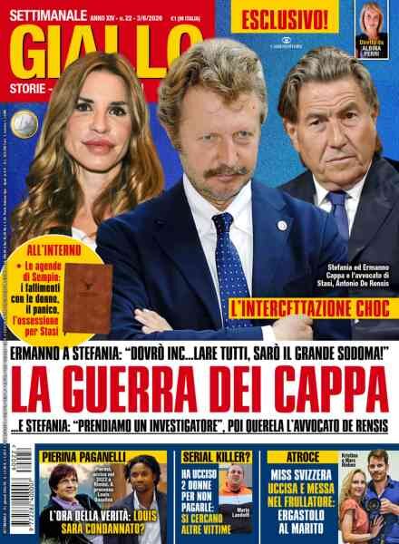 Giallo – 3 Giugno 2026 Cover