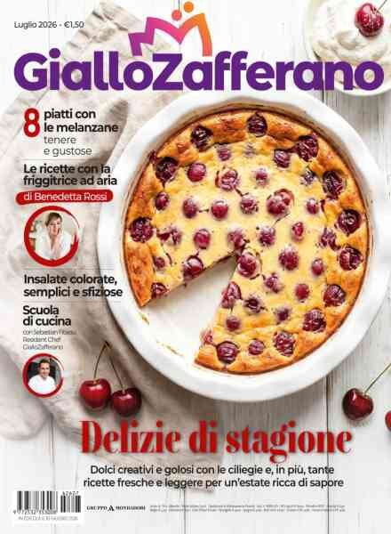 Giallo Zafferano – Luglio 2026 Cover