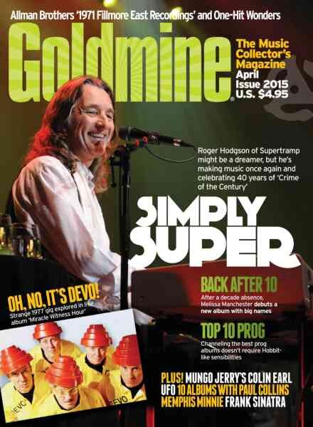 Goldmine – April 2015 Cover