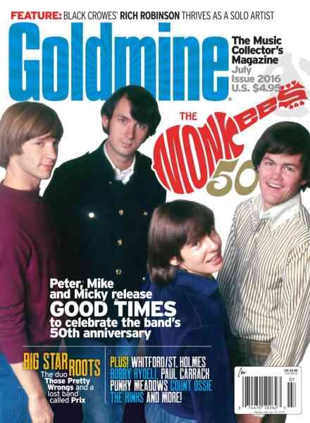 Goldmine – July 2016 Cover