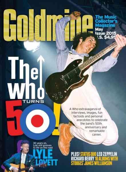 Goldmine – May 2015 Cover