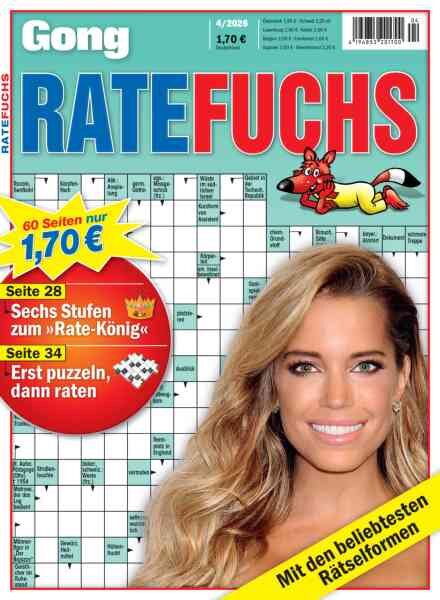 Gong Ratefuchs – Juni 2026 Cover