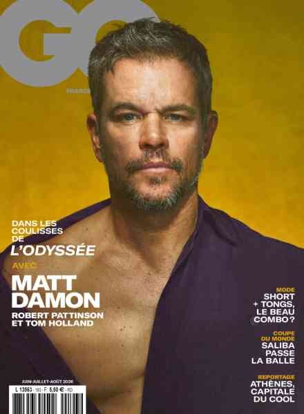 GQ France – Juin-Juillet 2026 Cover
