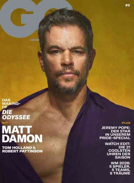 GQ Germany – Juni 2026 Cover