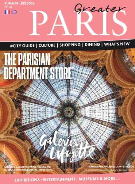 Greater Paris – ete 2026 Cover