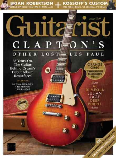 Guitarist – August 2026 Cover