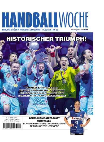 Handballwoche – 2 Juni 2026 Cover