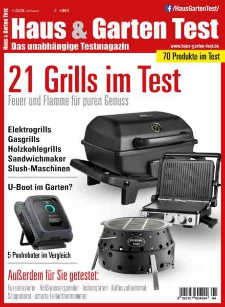Haus & Garten Test – Juli-August 2026 Cover