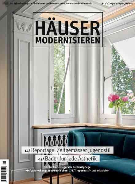 Hauser Modernisieren – Juni-August 2026 Cover