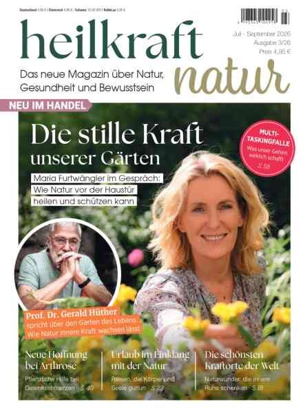 Heilkraft Natur – Juli-September 2026 Cover