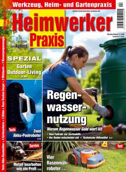 Heimwerker Praxis – Juli-August 2026 Cover