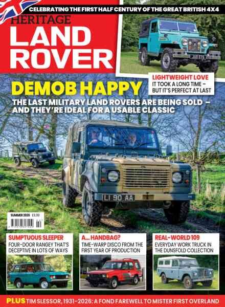 Heritage Land Rover – Summer 2026 Cover