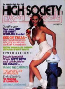 High Society – Volume 1 Number 6 October 1976