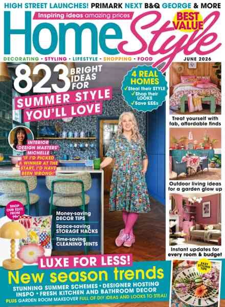 HomeStyle UK – June 2026 Cover