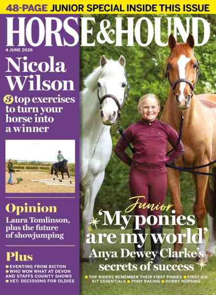 Horse & Hound – 4 June 2026 Cover