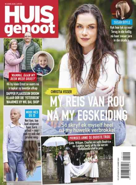 Huisgenoot – 18 June 2026 Cover