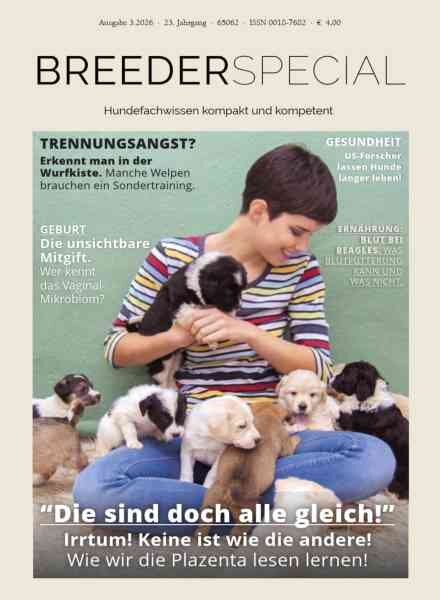 HundeWelt Breeder Special – Nr 3 2026 Cover
