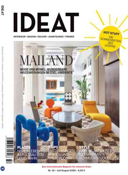 Ideat Germany – Juli-August 2026 Cover