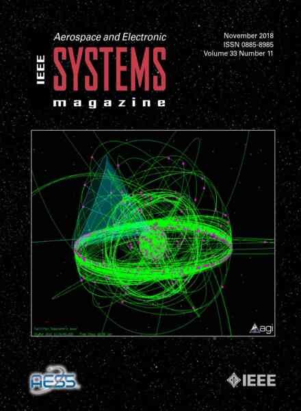 IEEE Aerospace & Electronics Systems Magazine – November 2018 Cover