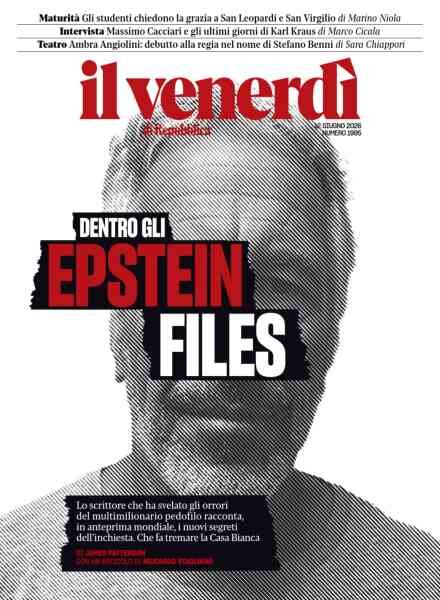Il Venerdi di Repubblica – 12 Giugno 2026 Cover