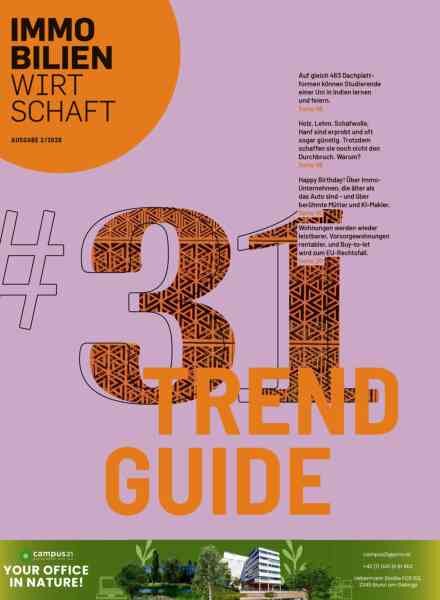 Immobilienwirtschaft Trend Guide – 12 Juni 2026 Cover