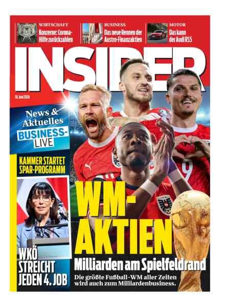Insider Austria – 10 Juni 2026 Cover