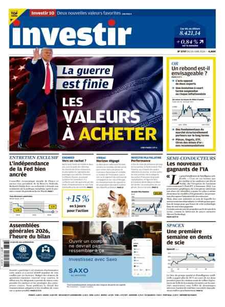 Investir – 20 Juin 2026 Cover