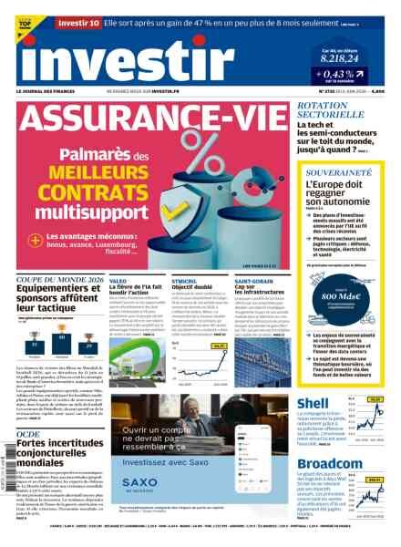 Investir – 6 Juin 2026 Cover