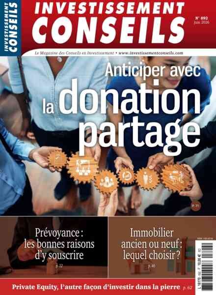 Investissement Conseils – Juin 2026 Cover
