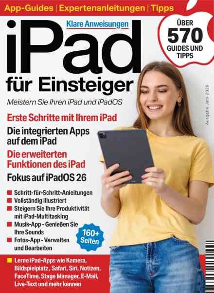 iPad fur Einsteiger – Juni 2026 Cover