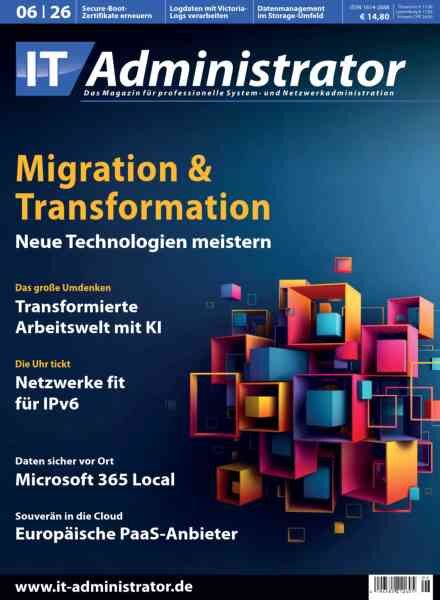 IT-Administrator – Juni 2026 Cover