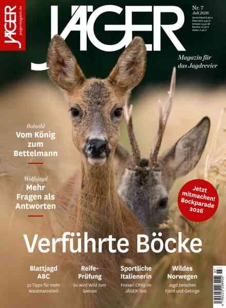 Jager – Juli 2026 Cover