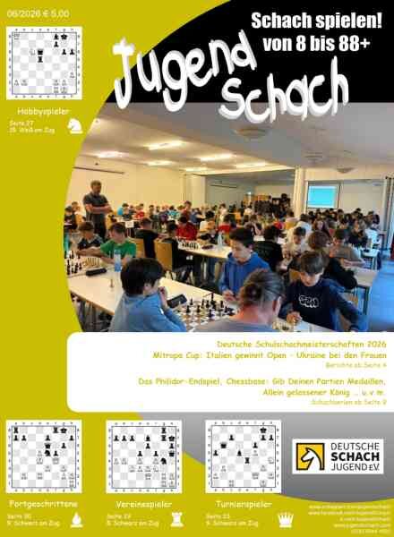 JugendSchach – Juli 2026 Cover