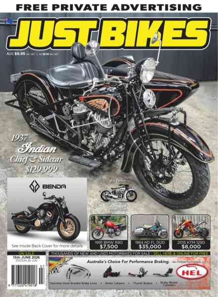 Just Bikes – June 2026 Cover