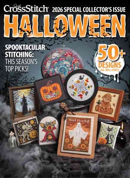 Just CrossStitch – Halloween 2026 Cover
