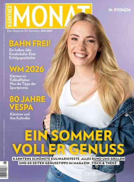 Karntner Monat – Juni 2026 Cover