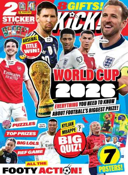 Kick! – Issue 256 2026 Cover