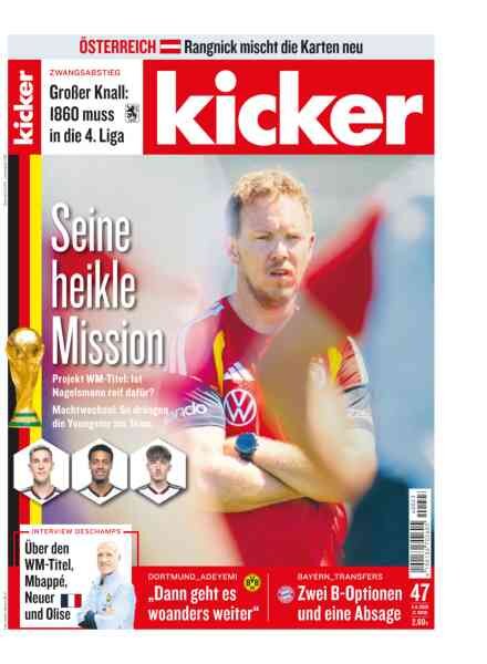 Kicker – 04 Juni 2026 Cover
