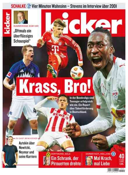 Kicker – 11 Mai 2026 Cover
