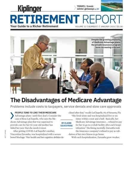 Kiplinger’s Retirement Report – January 2025 Cover